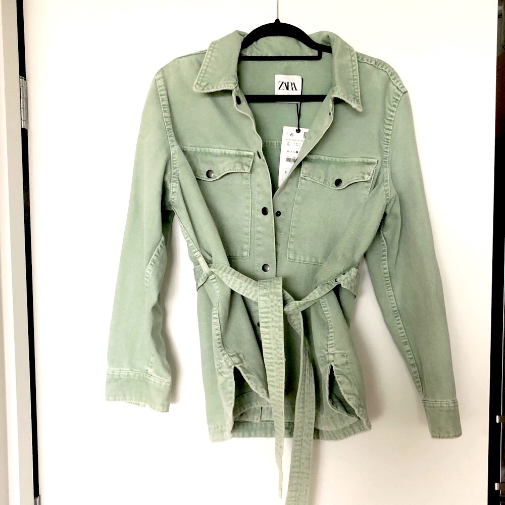 Zara Belted Jacket